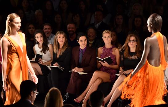 El color naranja, clara tendencia en NYFW