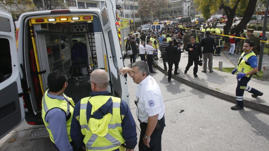Chile: aumentan a 14 los heridos en el atentado en metro de Santiago