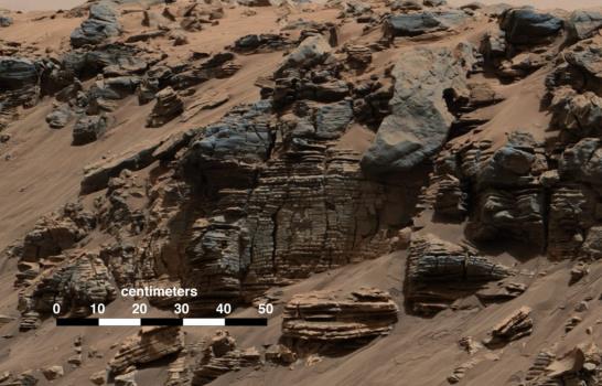 Curiosity consigue más pruebas que sustentan que hubo un lago en Marte