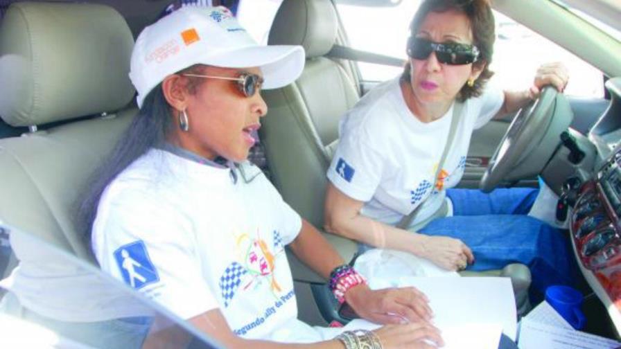 No videntes copilotos cumplen meta de rally No videntes copilotos cumplen meta de rally