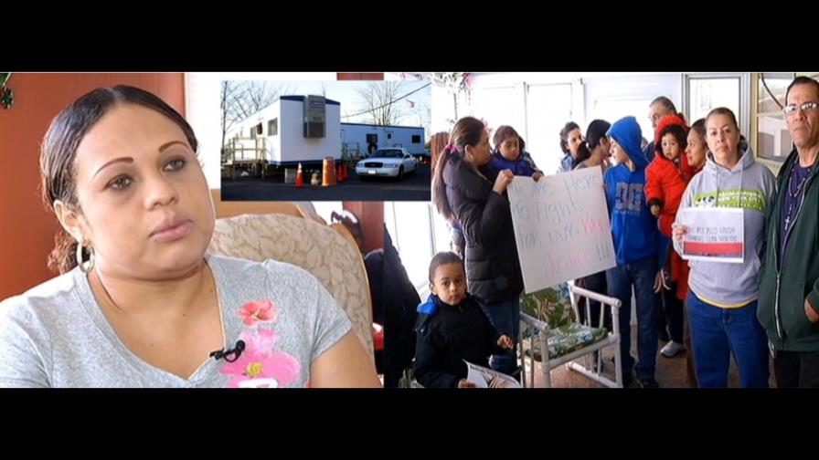 Familias dominicanas enfrentan desalojos de casas móviles en Long Island Familias dominicanas enfrentan desalojos de casas móviles en Long Island