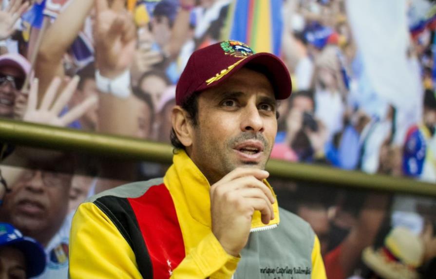Capriles pide canalizar descontento de venezolanos y nuevo consejo electoral