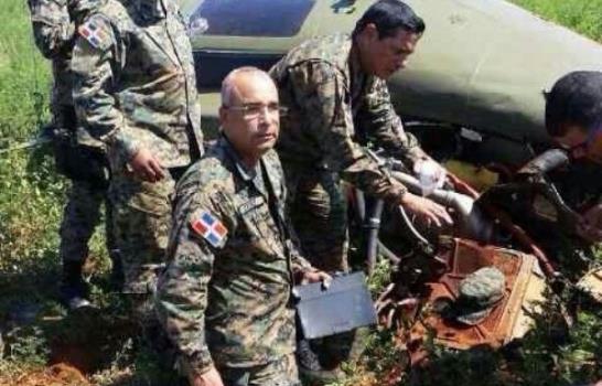 Jefe del Ejército y dos oficiales ilesos tras accidente de helicóptero
