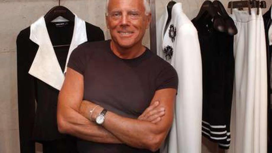Giorgio Armani cumple hoy 80 años de edad