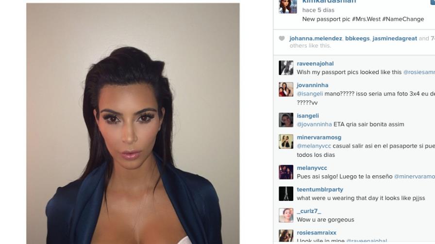 Kim Kardashian ahora es Kim K. West