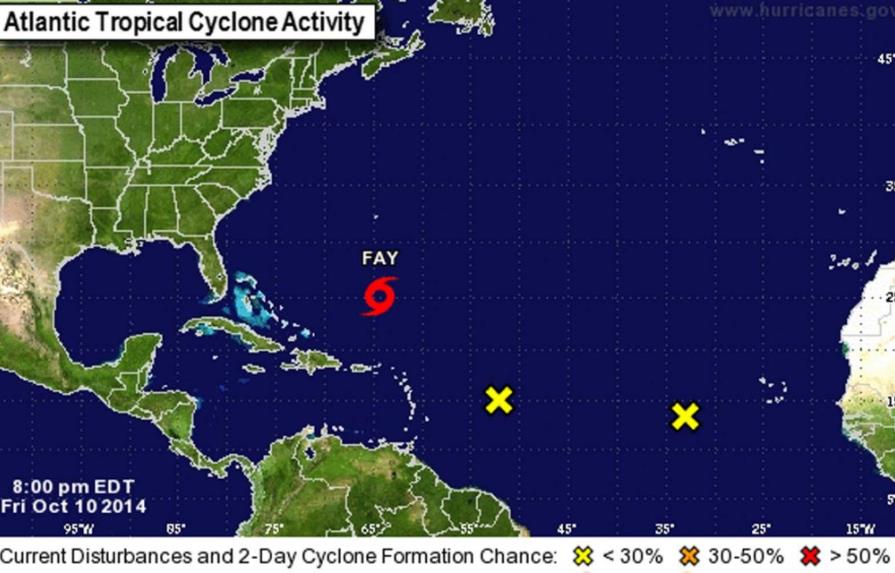 Se forma la tormenta subtropical Fay en la cuenca del Atlántico