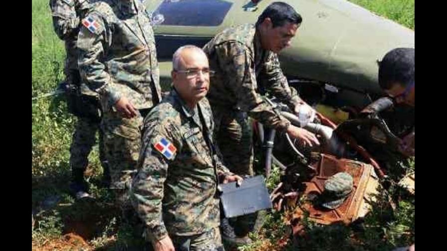 El jefe del Ejército resulta ileso en un accidente en helicóptero