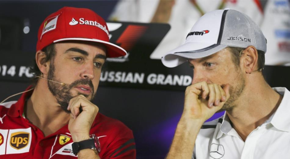 El británico Jenson Button acompañará a Fernando Alonso como piloto oficial en McLaren