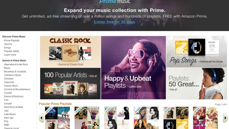 Amazon lanza servicio de música en vivo