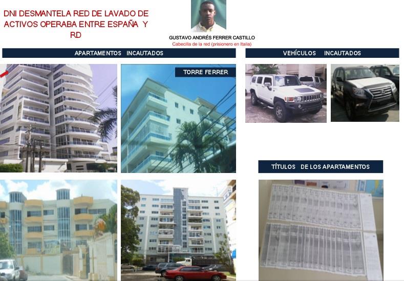 Autoridades decomisan 42 apartamentos lujosos a red de narcotráfico