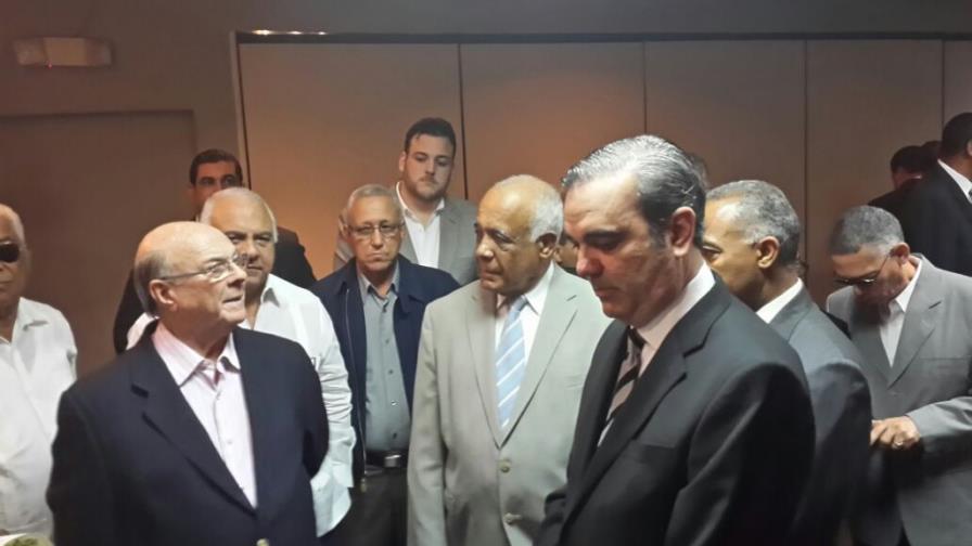 Hipólito Mejía y Luis Abinader niegan diferencias en PRM