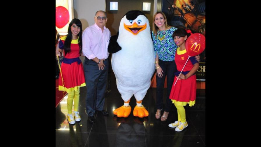 McDonald’s realizó la premier de “Los Pingüinos de Madagascar”