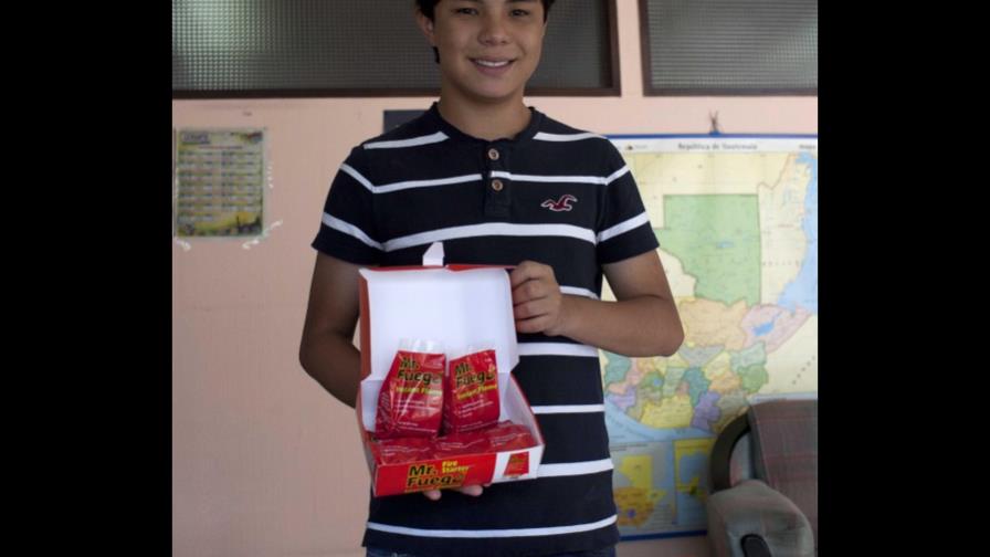 El inventor más joven de Guatemala se centra en la defensa del medioambiente