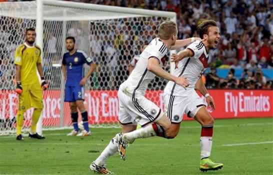 Alemania conquista su cuarta Copa del Mundo; ganó 1-0 en tiempo extra