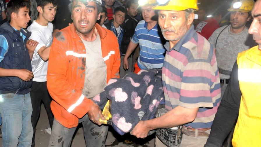 Al menos 157 mineros muertos en el accidente de una mina de carbón en Turquía