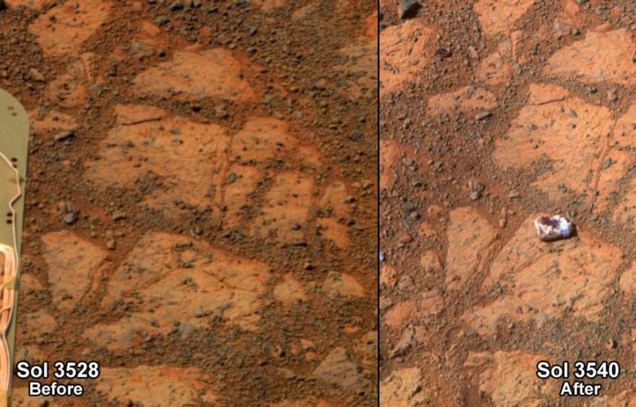 La NASA resuelve el misterio del donut de mermelada hallado en Marte