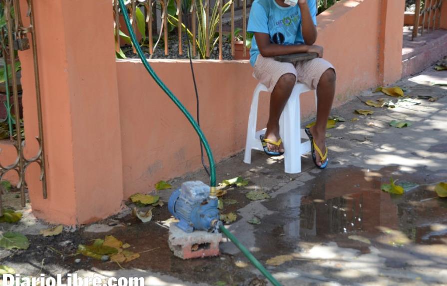El déficit agua del Gran Santo Domingo sigue en aumento