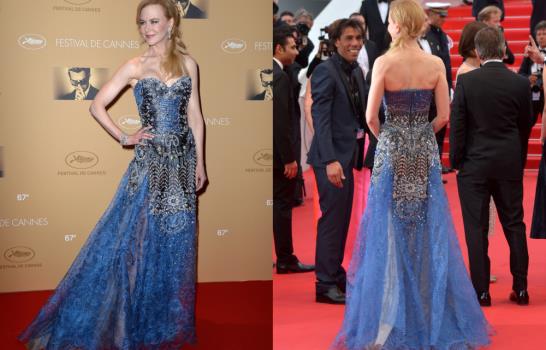 Nicole Kidman, una reina en la alfombra roja de Cannes Nicole Kidman, una reina en la alfombra roja de Cannes