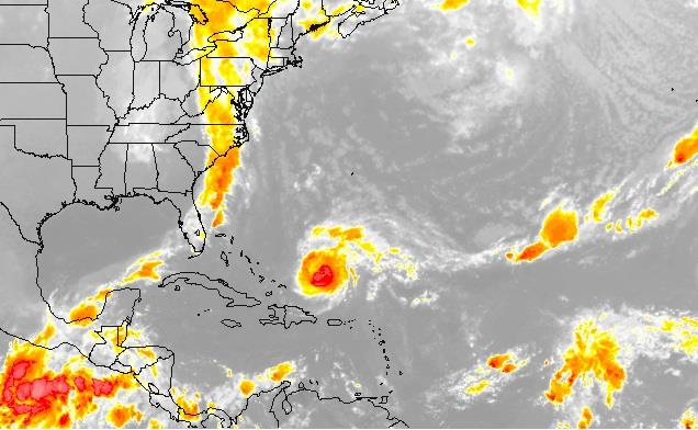Vaguada y campos nubosos del huracán Gonzalo provocarán precipitaciones
