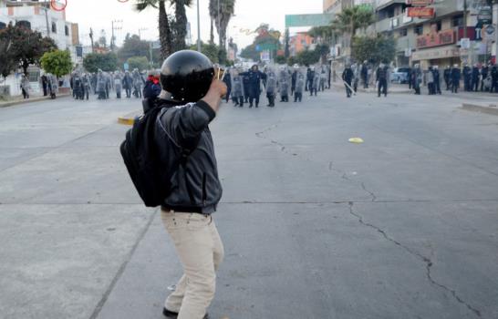 Choques entre manifestantes y la Policía deja 20 heridos en México