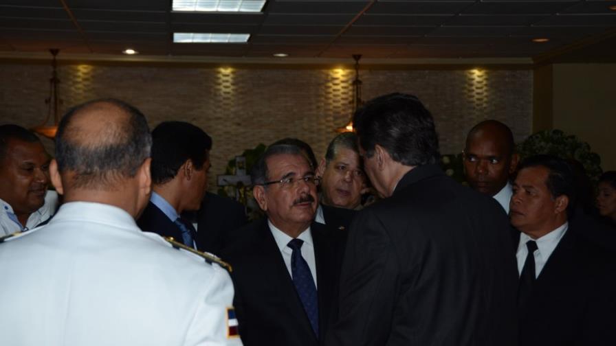 El presidente Medina asiste a velatorios