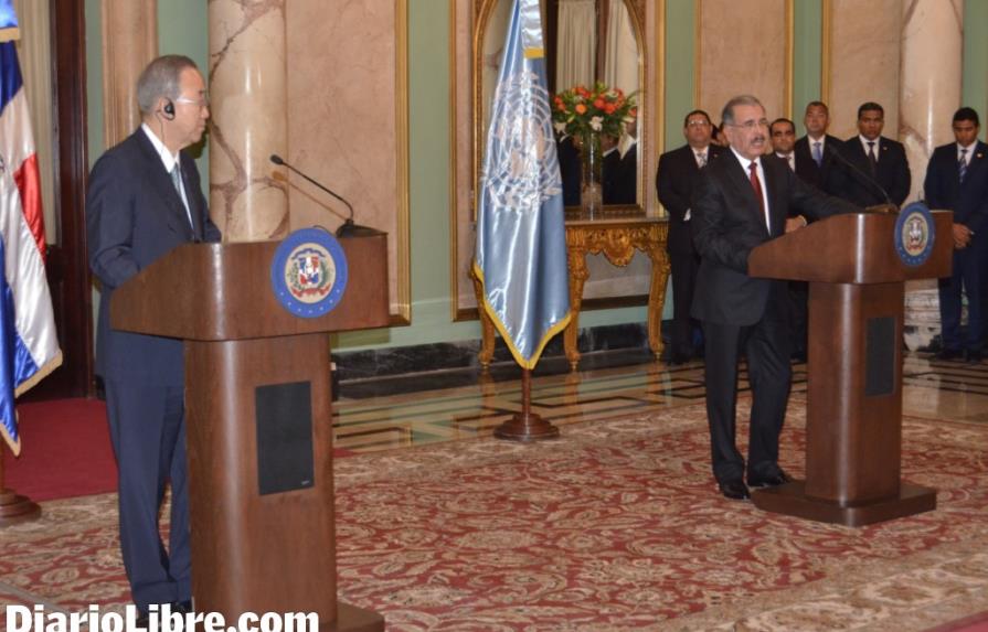 Ban Ki-moon felicita a la República Dominicana por la Ley de Regularización