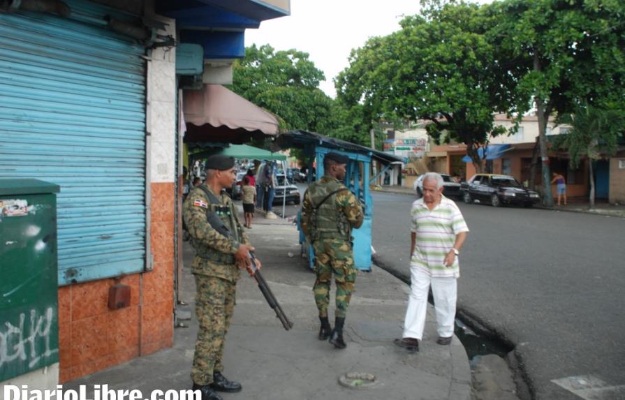 Defense sends 1900 military to reinforce security in the streets