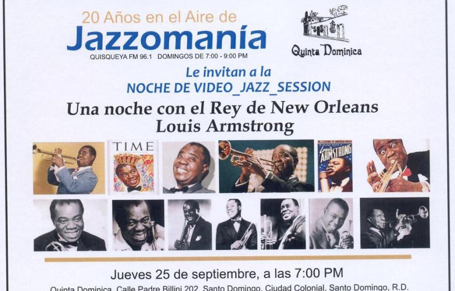 Jazzomanía rinde homenaje al Rey de New Orleans: Louis Armstrong