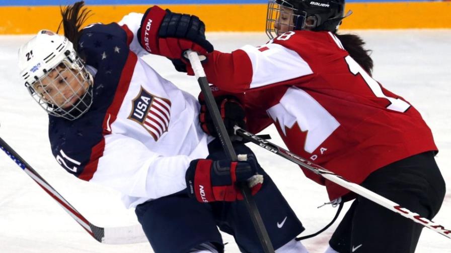 Canadá-Suiza y Estados Unidos-Suecia en las semifinales del torneo femenino de hockey sobre hielo