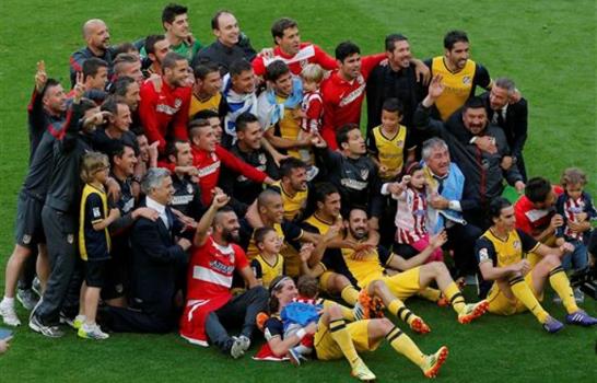 Atlético gana su primera liga española desde 1996