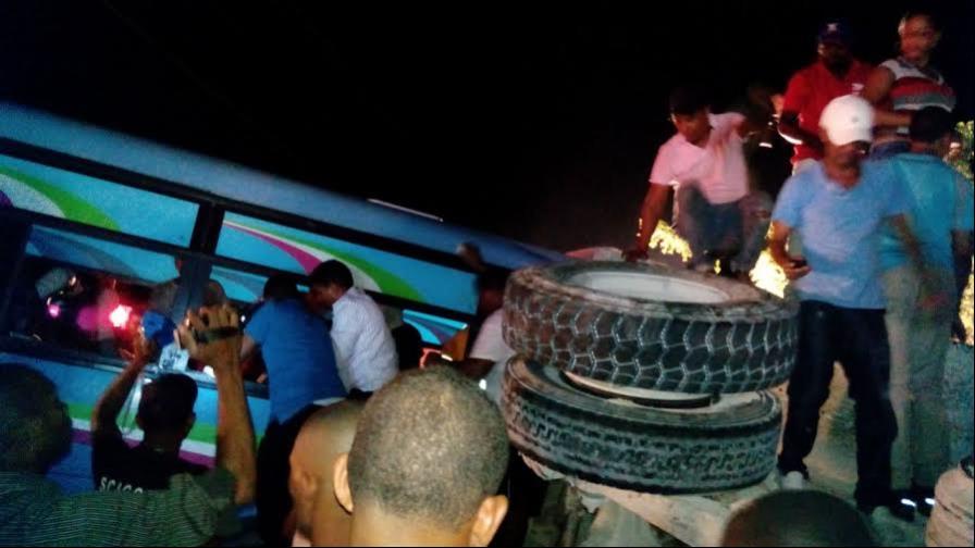 Ocho muertos en accidente de tránsito en Verón, Higüey