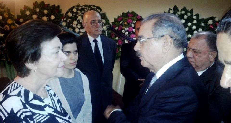 Presidente Danilo Medina afirma doña Renée fue dama ejemplar
