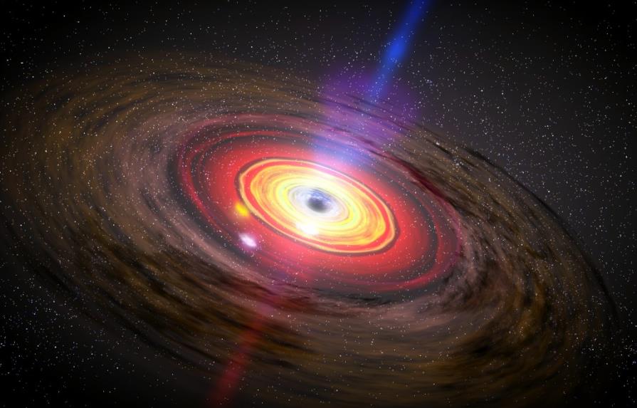 Descubren desde México el agujero negro más masivo en el Universo cercano