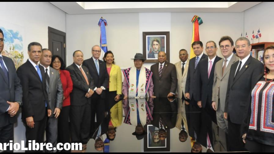 Los presidentes de los Tribunales Constitucionales de Bolivia y la República Dominicana revalidan un acuerdo Los presidentes de los Tribunales Constitucionales de Bolivia y la República Dominicana revalidan un acuerdo