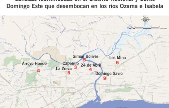 El río Ozama, el gran botadero de la ciudad de Santo Domingo