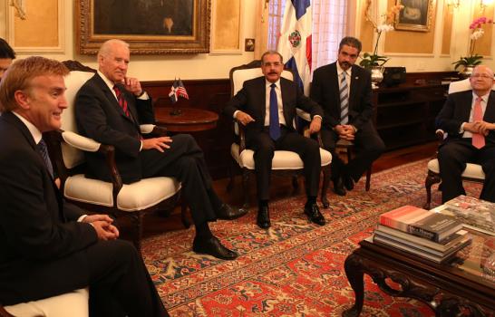 Danilo Medina y Joe Biden pasan revista a la agenda dominico- americana