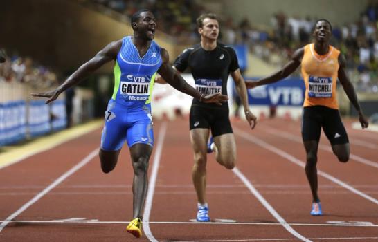 Justin Gatlin, Caterine Ibargüen y Fabiana Murer ganan en Herculis