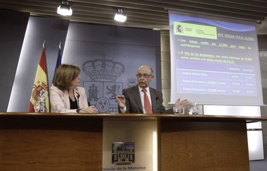El Gobierno español rebaja el impuesto de la renta una media del 12,5 %