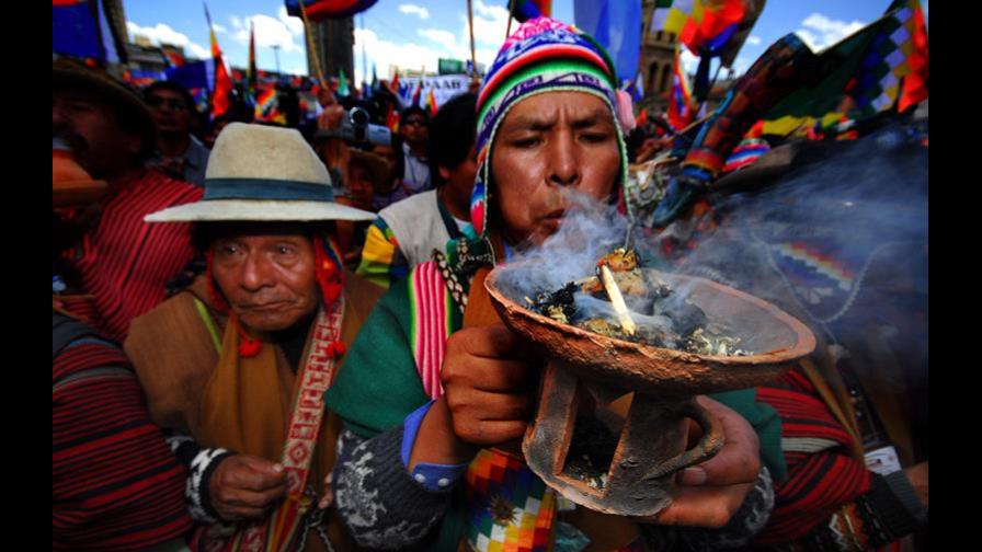 Aimaras bolivianos celebrarán mañana la llegada de su año 5.522