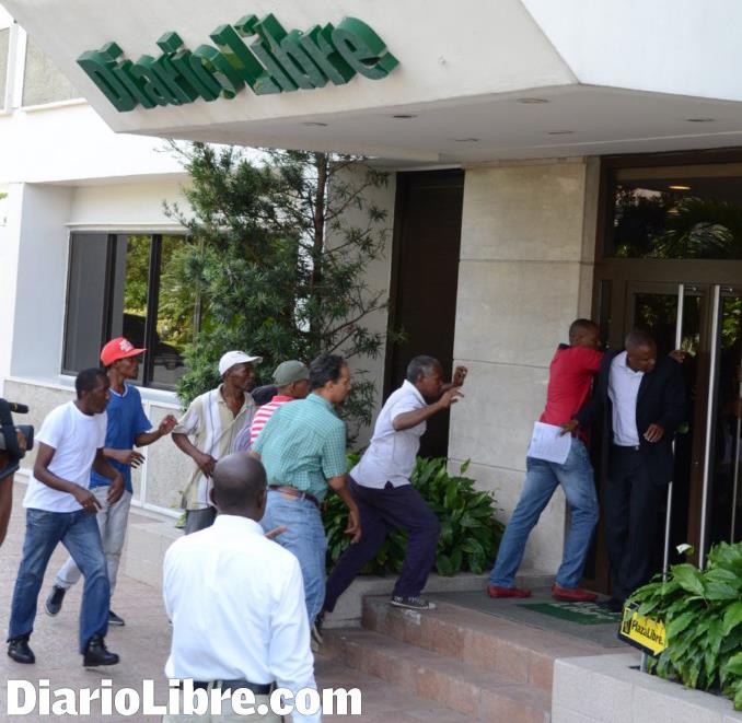 The case of the mob that attacked the Diario Libre reaches SIP
