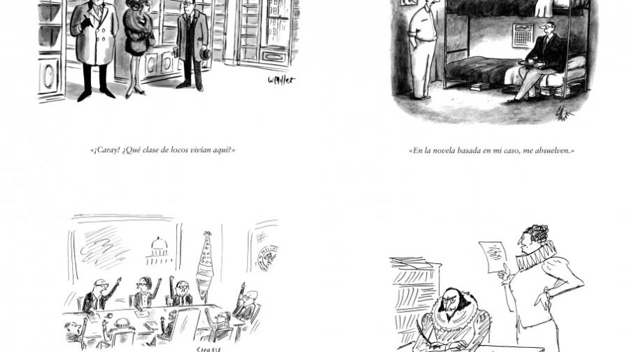 Un volumen recoge las viñetas de The New Yorker sobre el mundo del libro
