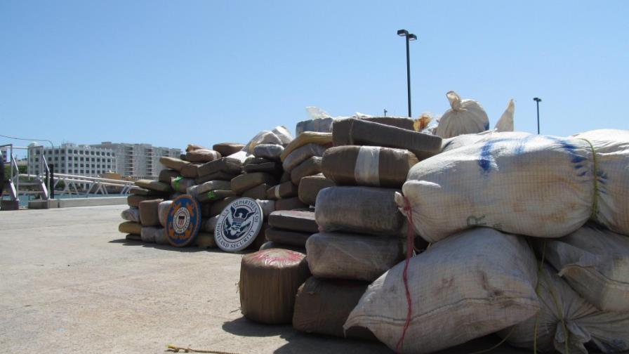 Incautan 2 toneladas de marihuana, el mayor cargamento en el Caribe en 2014