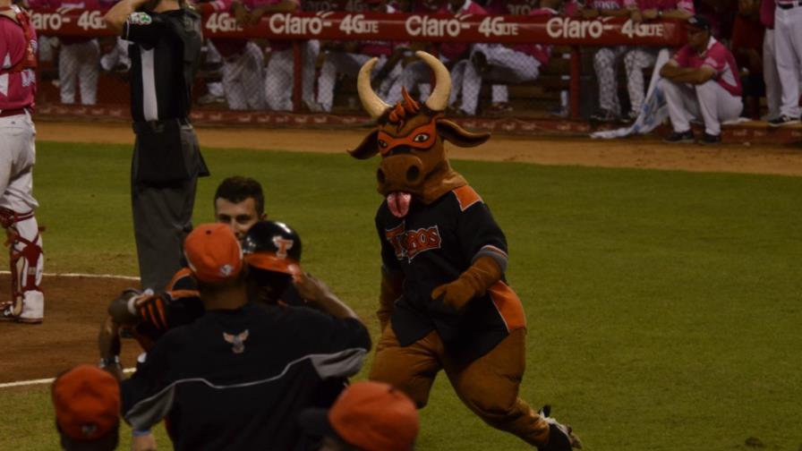 El Toro, una mascota que alegra la pelota
