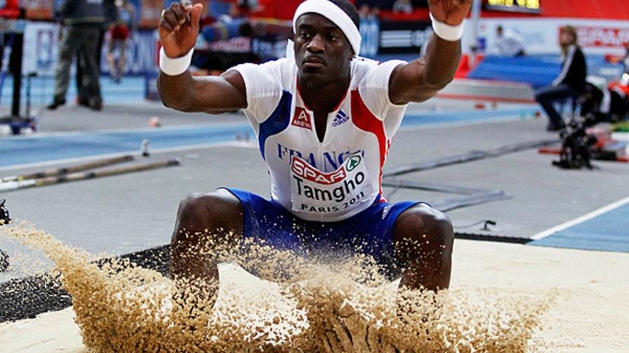 El campeón de salto triple, Teddy Tamgho fue supendido por dopaje El campeón de salto triple, Teddy Tamgho fue supendido por dopaje