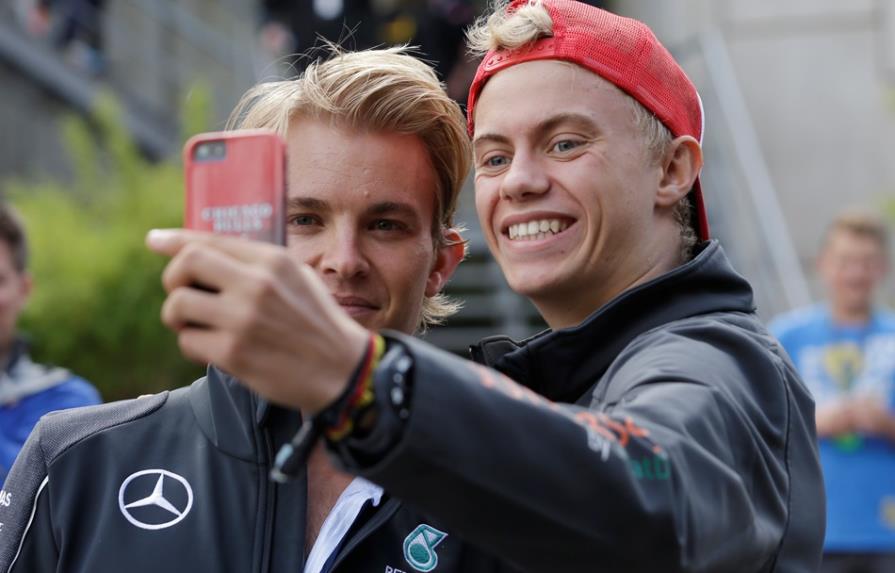 Las miradas sobre Hamilton y Rosberg en el Gran Premio de Bélgica