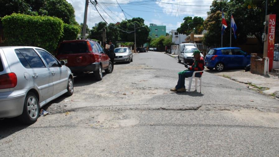 La calle Sajoma en Manganagua es todo un desastre