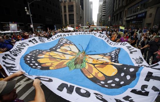 Urbes de todo el mundo acompañan llamada de N.York contra el cambio climático