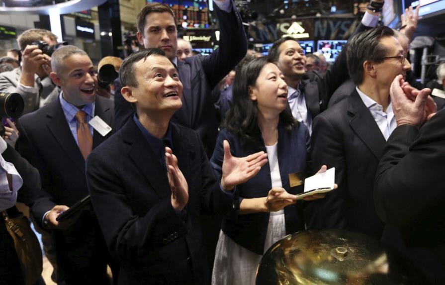 Alibaba recauda 25,000 millones en la mayor salida a bolsa de la historia