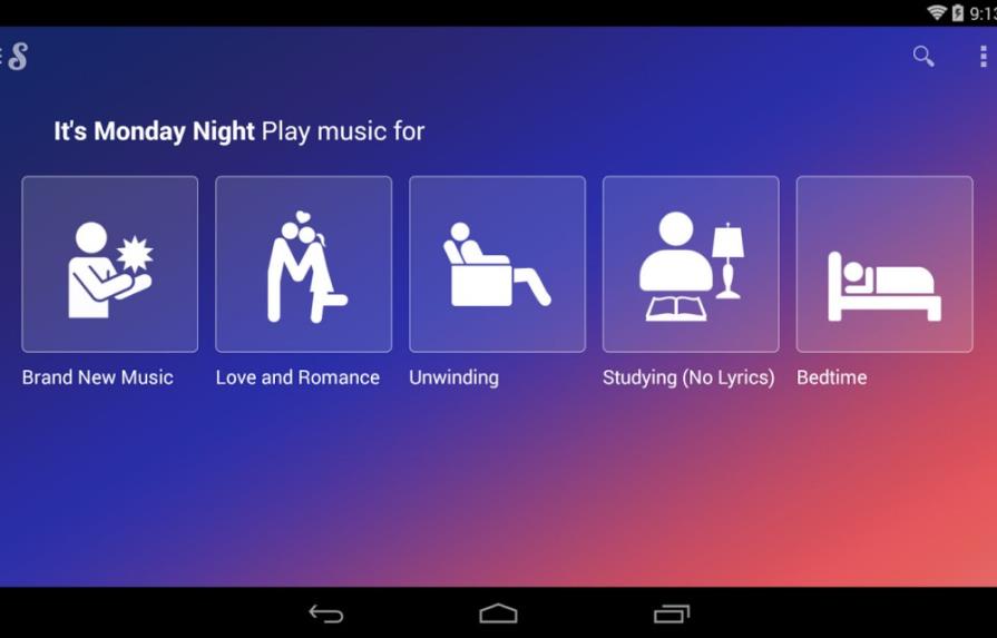 Google ofrece un servicio musical con canciones para cada estado de ánimo