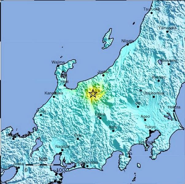 Un terremoto de 6,8 grados causa varios heridos en el centro de Japón